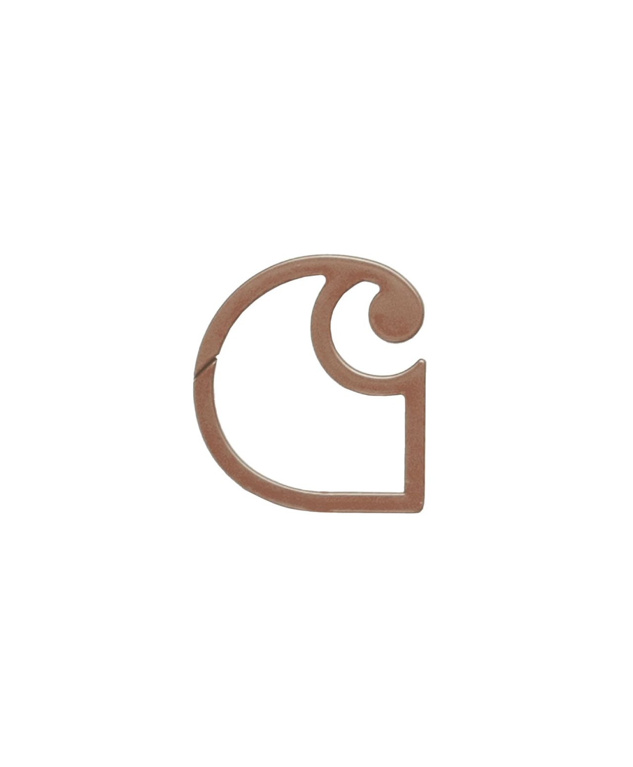 CARHARTT WIP C-LOGO CARABINER BROWN