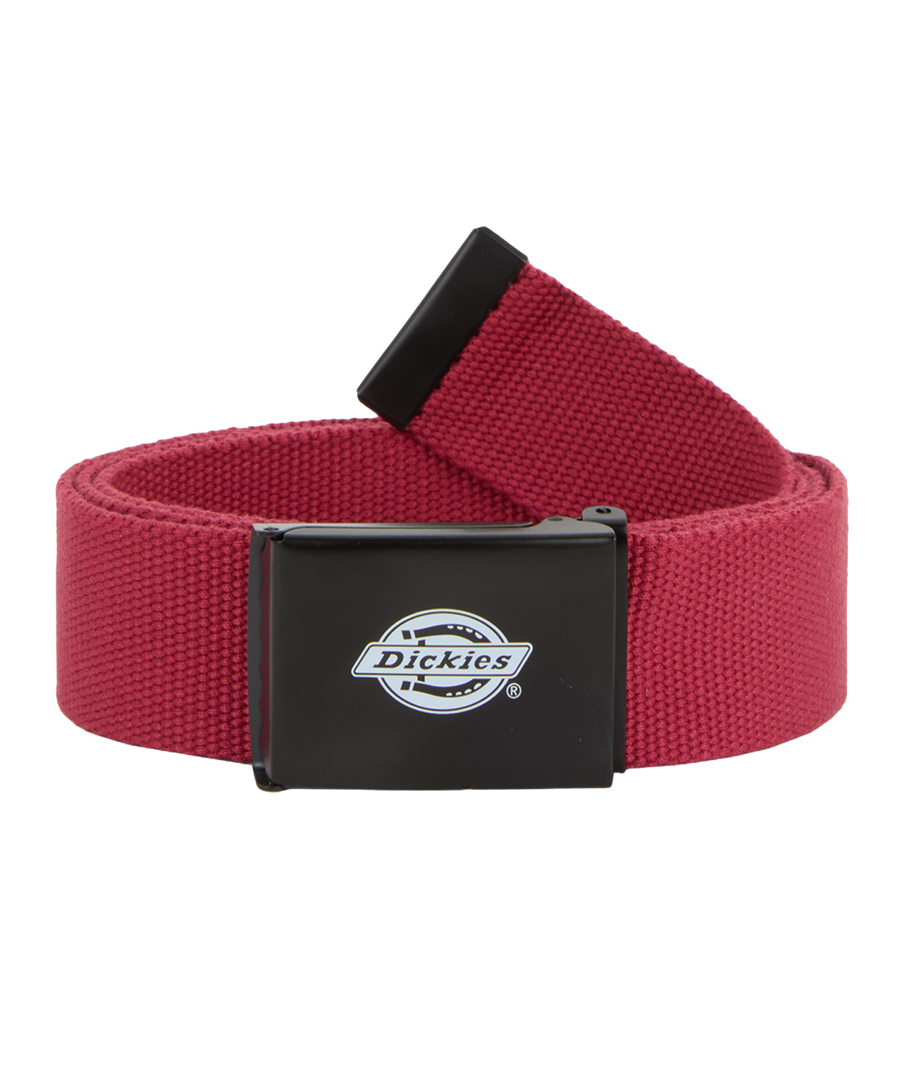DICKIES ORCUTT WEBBING BELT GARNET