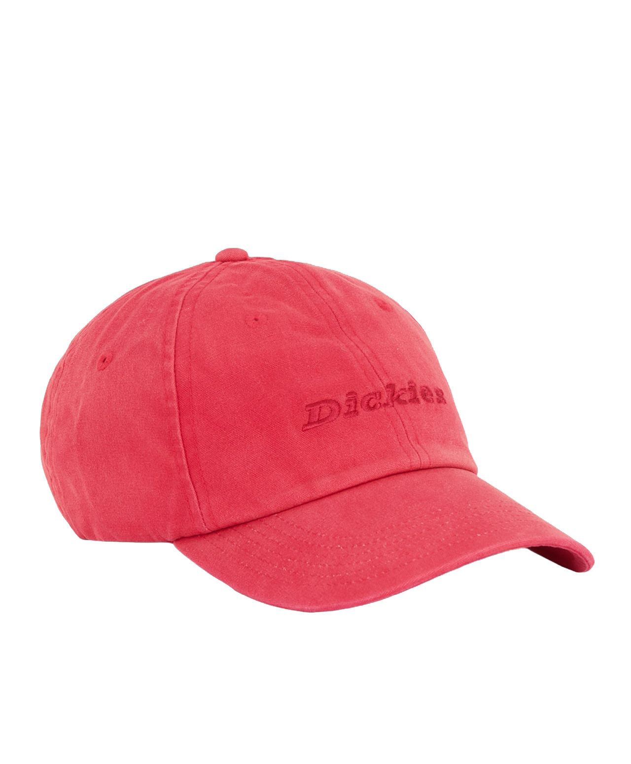 DICKIES MIDDLEFIELD WASH DAD CAP GARNET