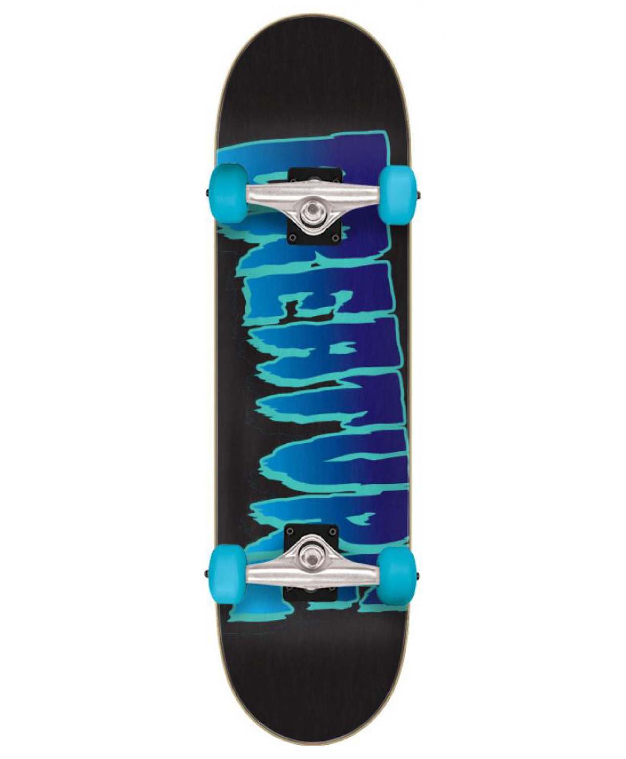 CREATURE MICRO LOGO COMPLETE SKATEBOARD 7.5 BLUE/BLACK