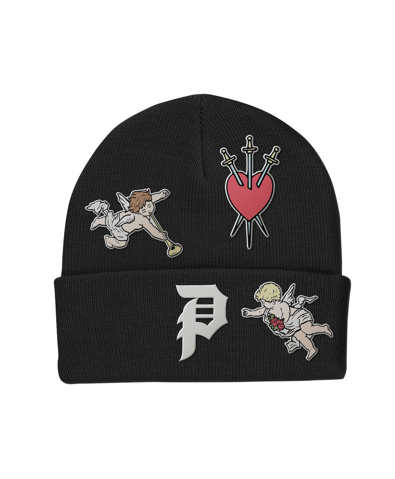 PRIMITIVE VALENTINES DAY TRIUMPH BEANIE BLACK