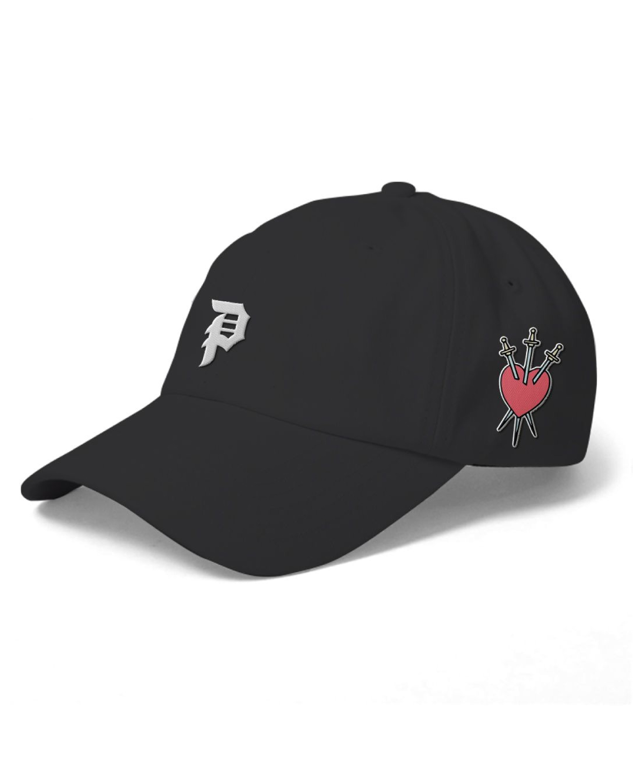 PRIMITIVE VALENTINES DAY SACRED STRAPBACK BLACK