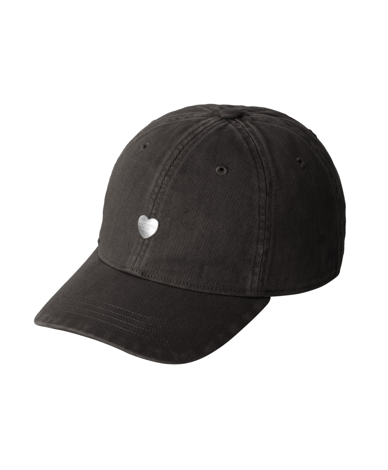 CARHARTT WIP HEART METAL CAP BLACK