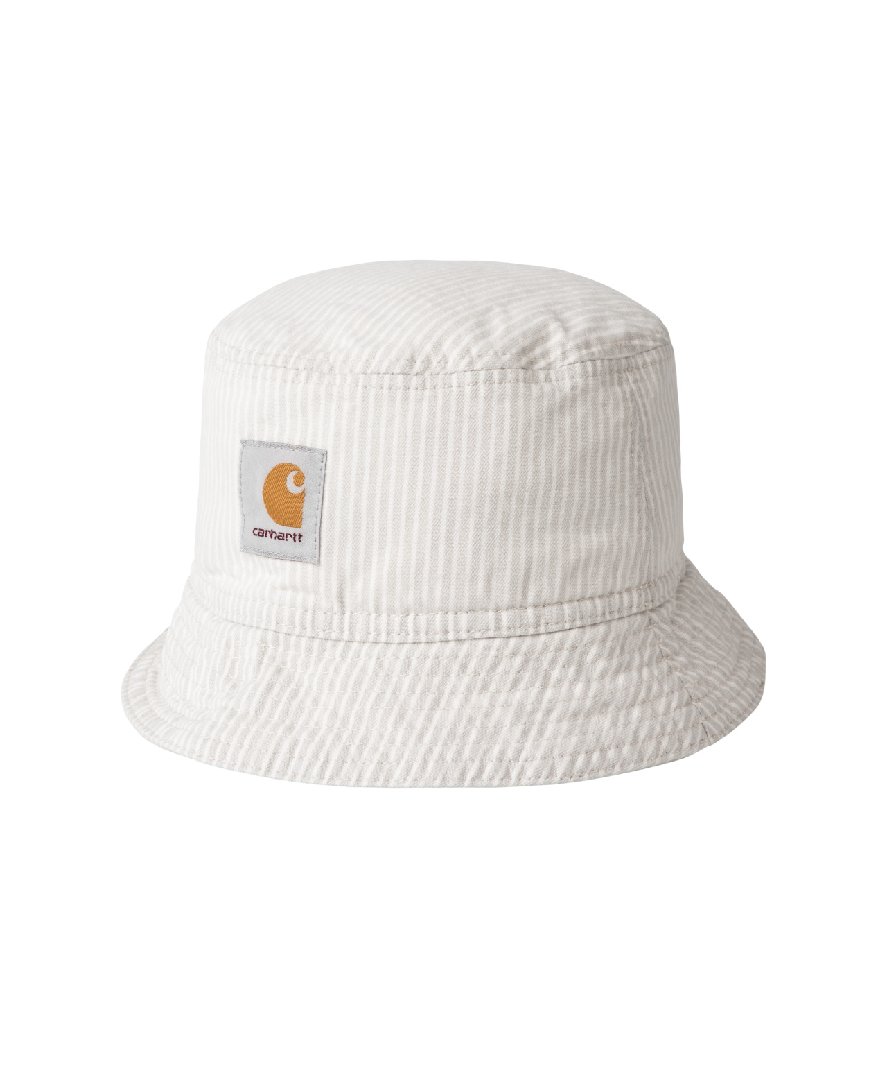 CARHARTT WIP MERCER STRIPE BUCKET HAT GRAPHITE BLEACHED