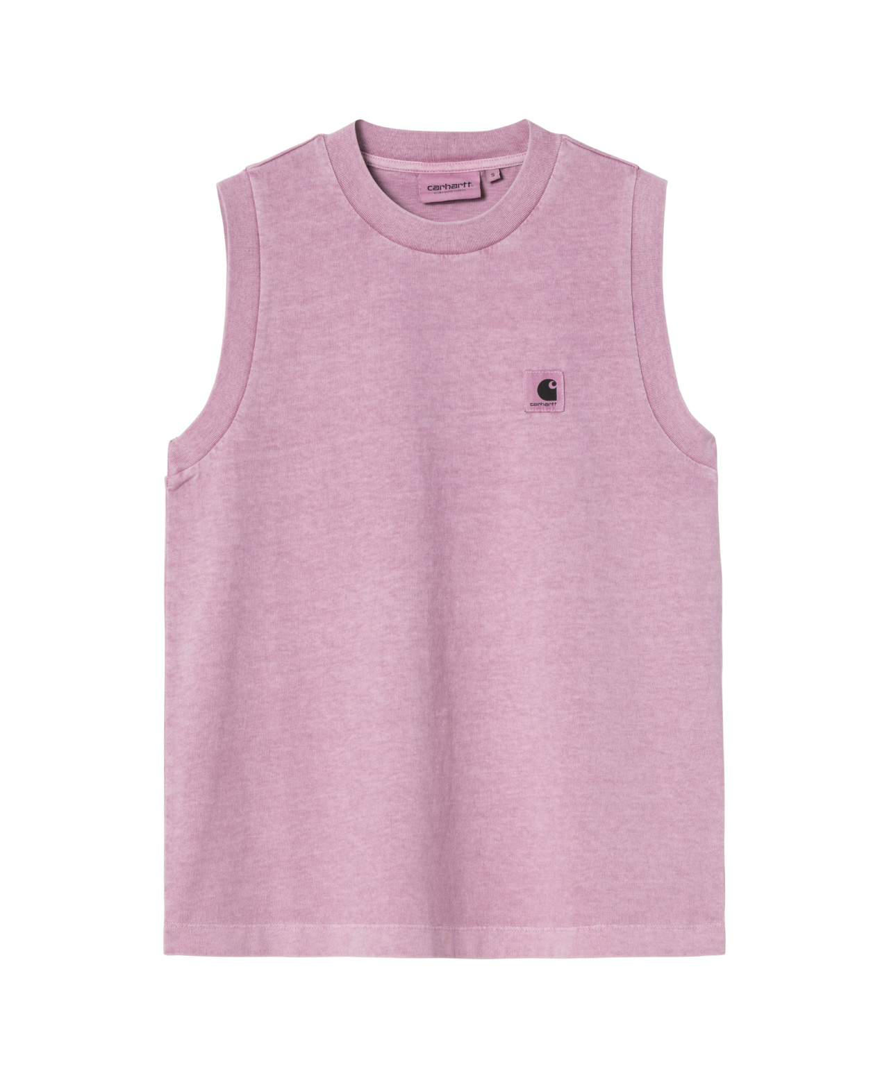 CARHARTT WIP WOMENS NELSON A-SHIRT GENTLE PURPLE GARMENT DYED