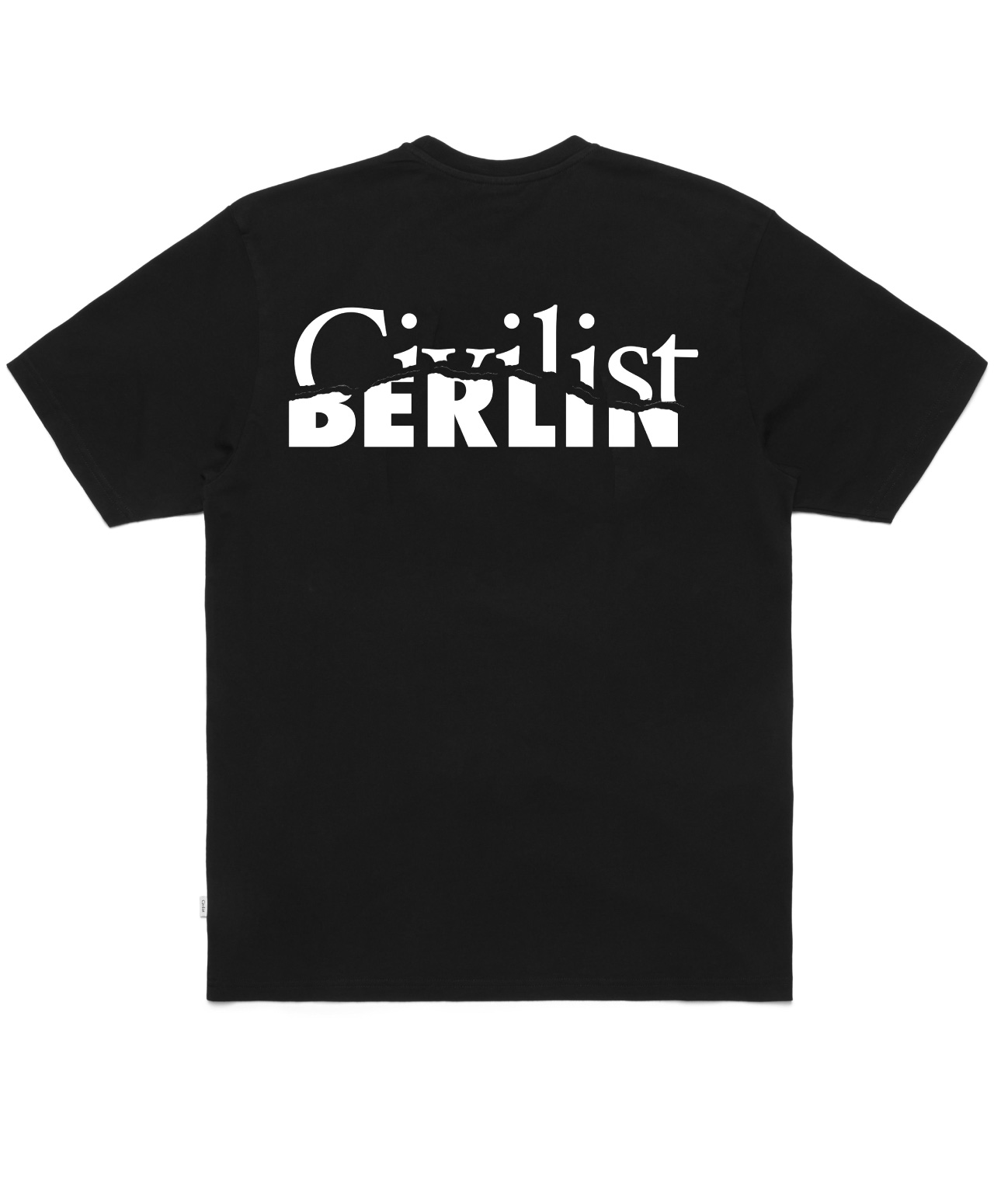 CIVILIST RIP TEE BLACK
