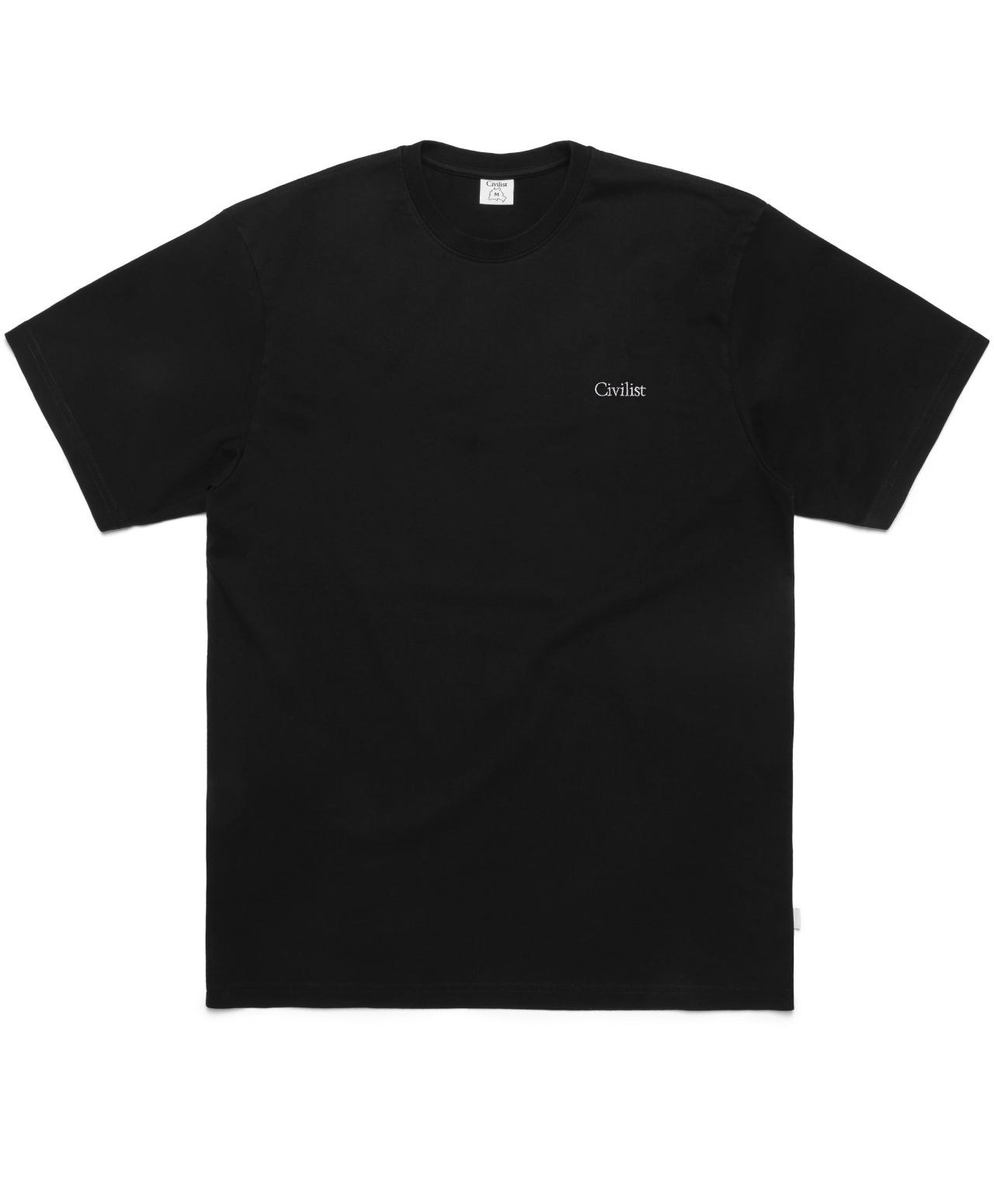 CIVILIST MINI LOGO TEE BLACK