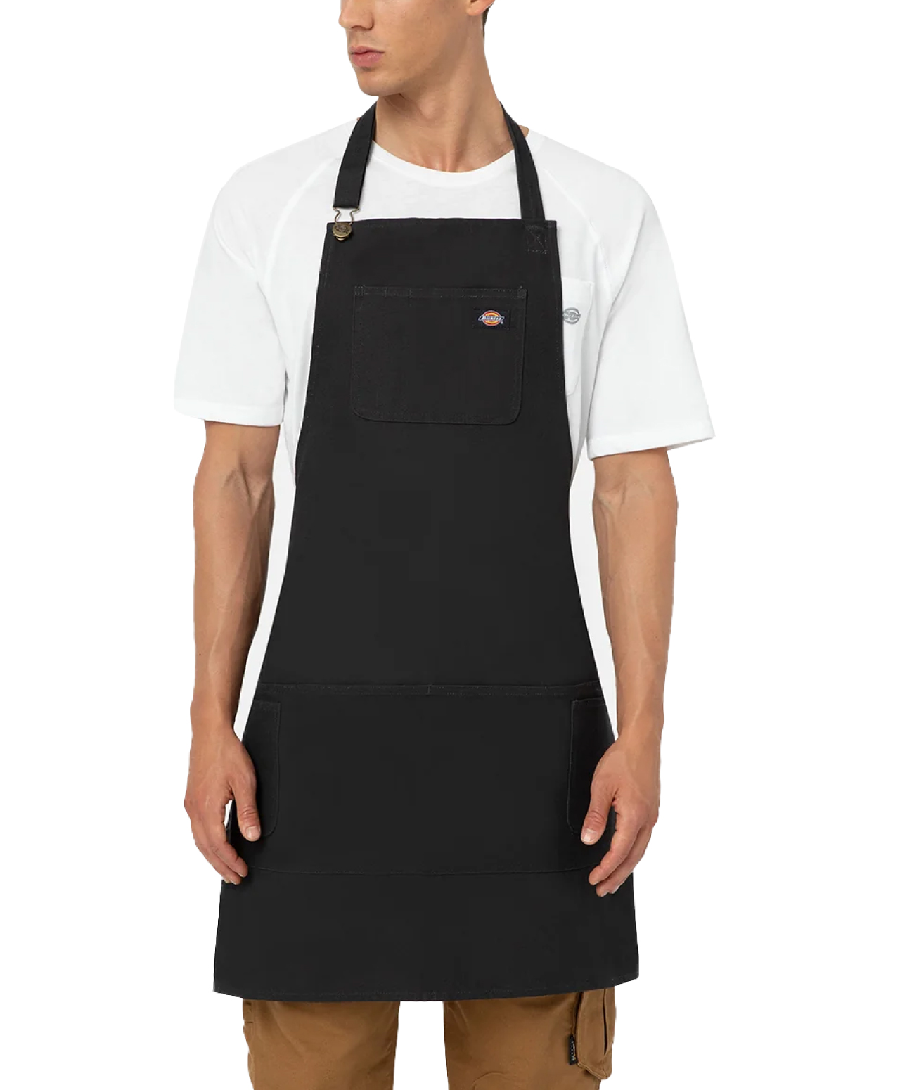 DICKIES BIB APRON BLACK