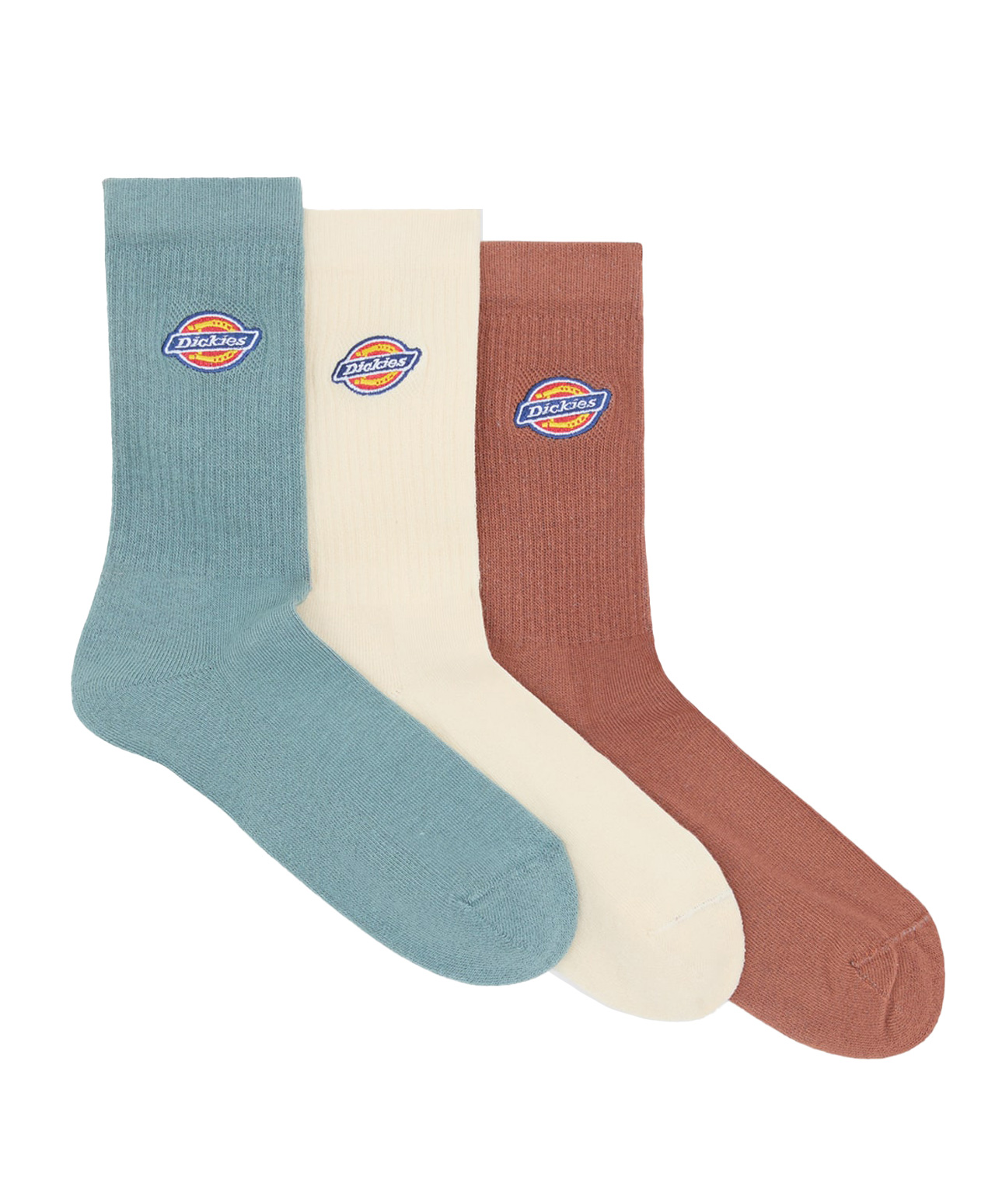 DICKIES VALLEY GROVE SOCKS 3-PACK STORMY SEA