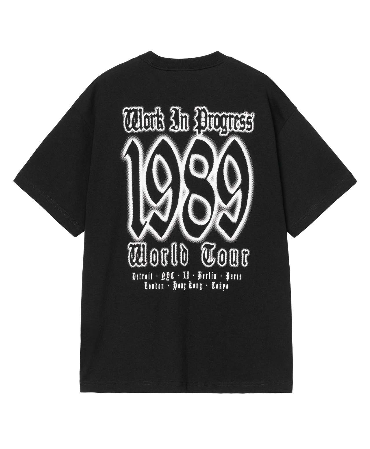 CARHARTT WIP WORLD TOUR TEE BLACK