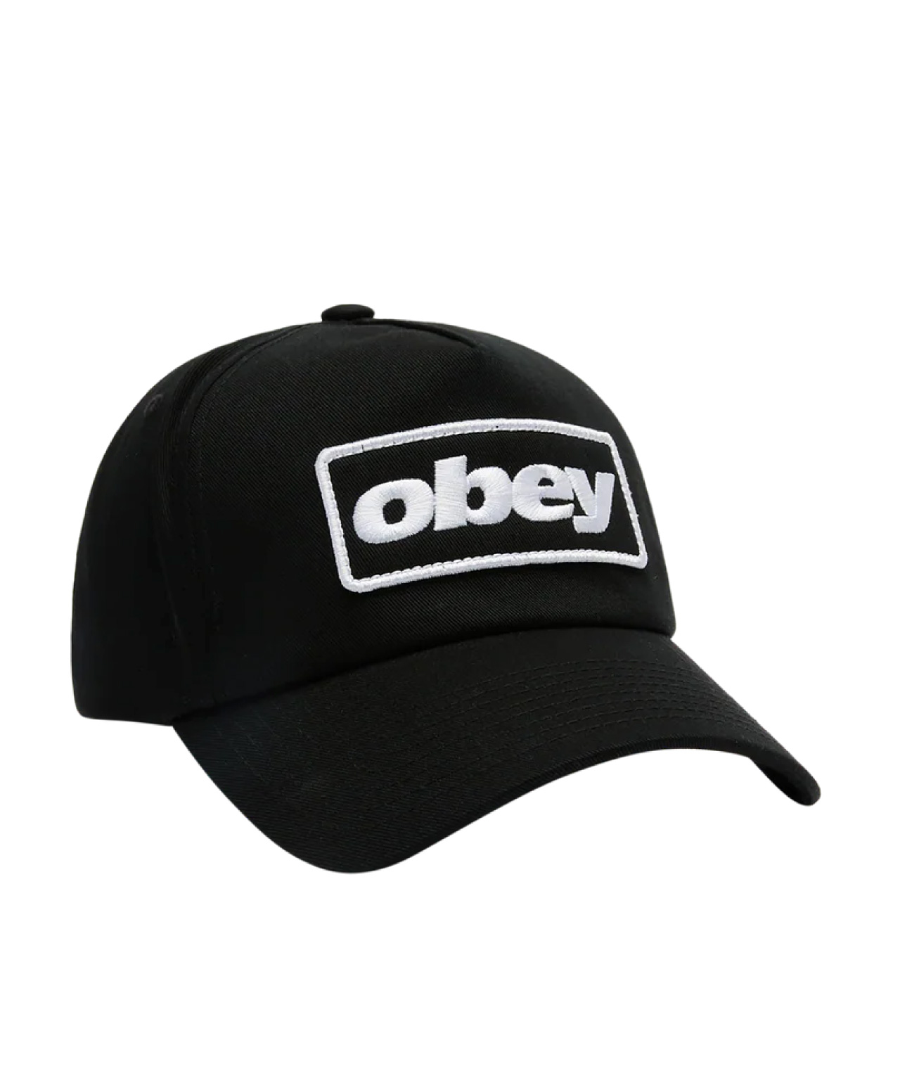 OBEY RANCH 5 PANEL SNAPBACK BLACK