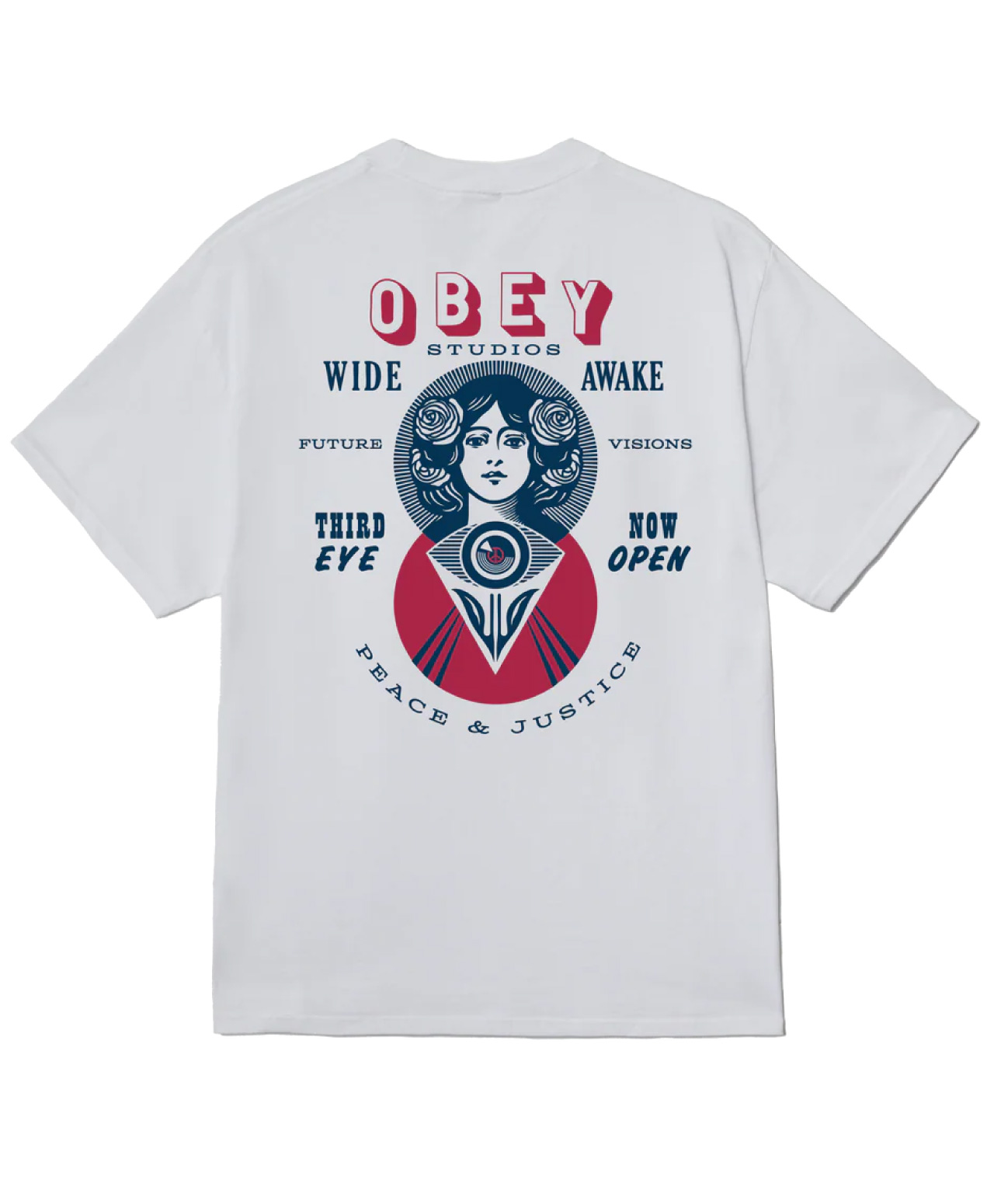 OBEY MAKE ART THIRD EYE TEE WHITE