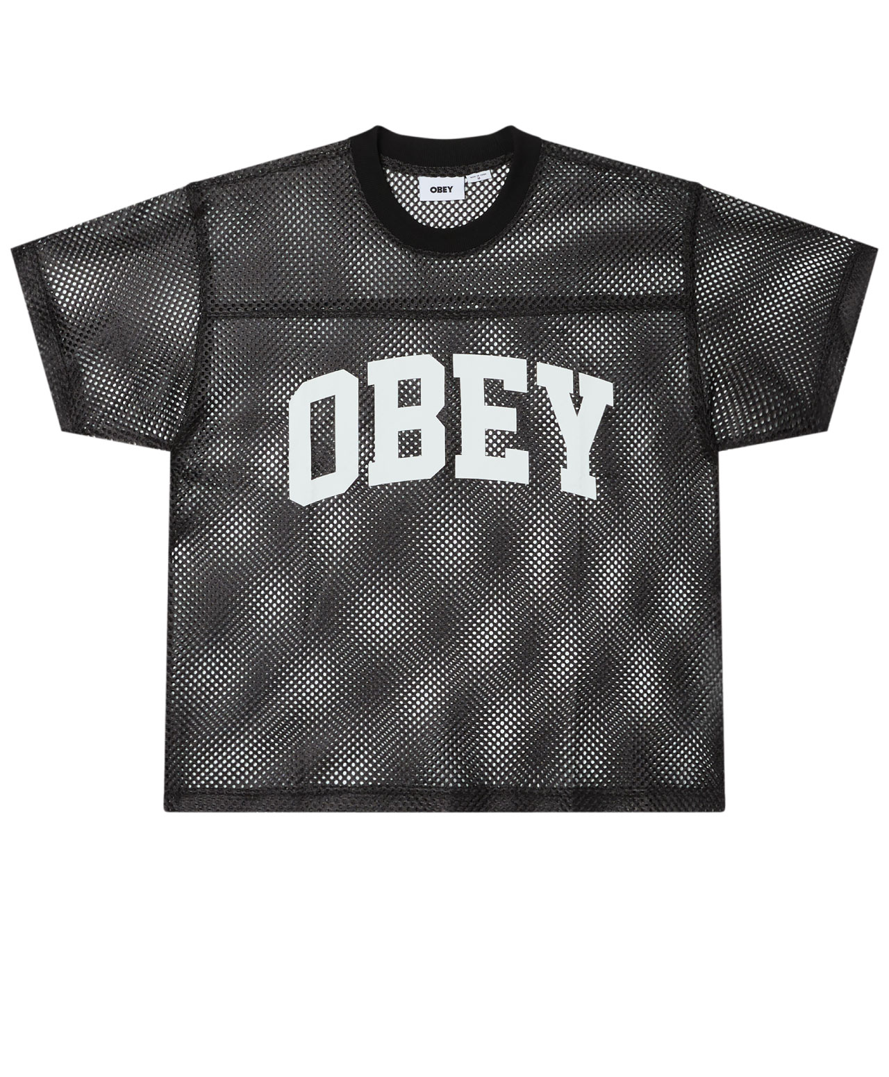 OBEY COLLEGIATE PRACTICE JERSEY BLACK