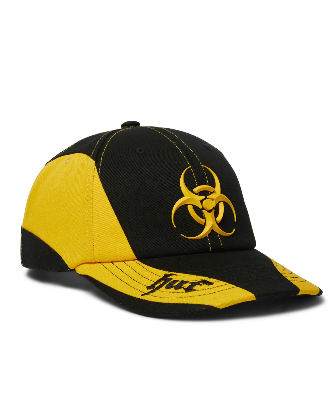 HUF SECTOR HAT BLACK/YELLOW