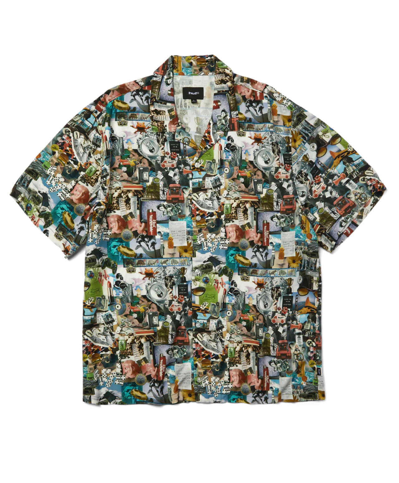 HUF FROM THE ROAD RESORT SHIRT MULTI