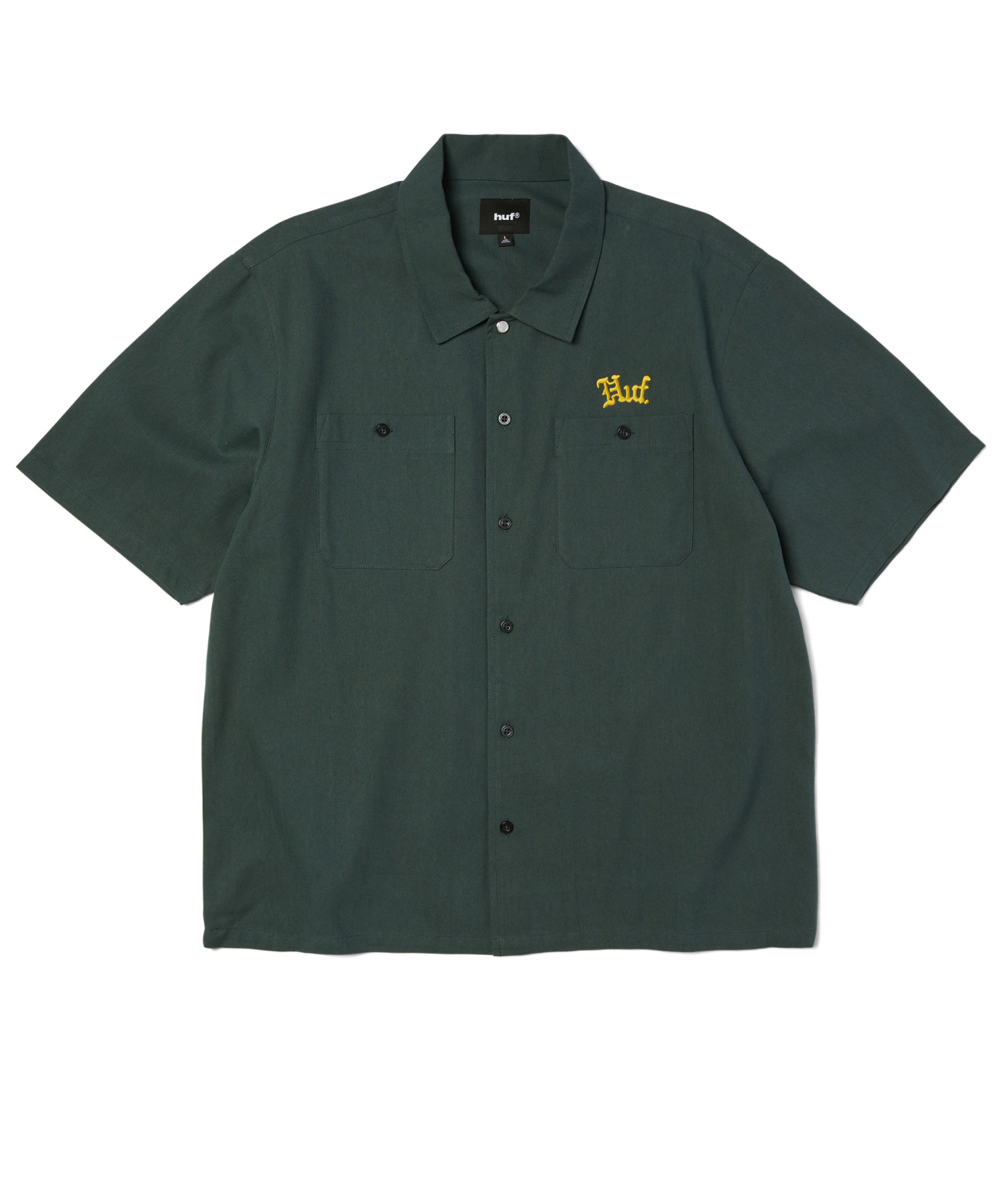 HUF FANTASIES WORK SHIRT MARINE
