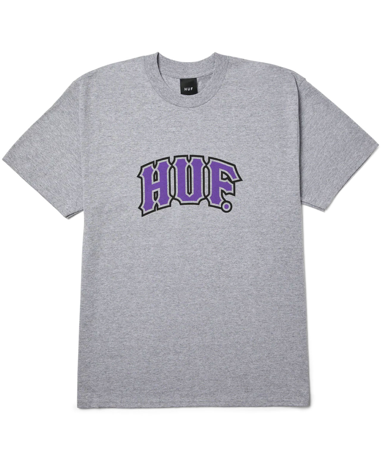 HUF CLASSIC ARCH TEE HEATHER GREY