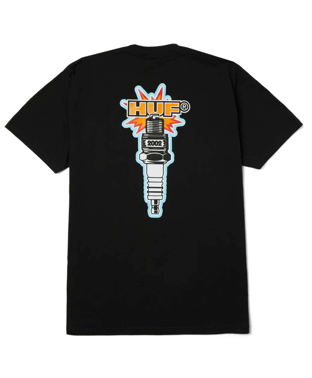 HUF SPARK IT UP TEE BLACK