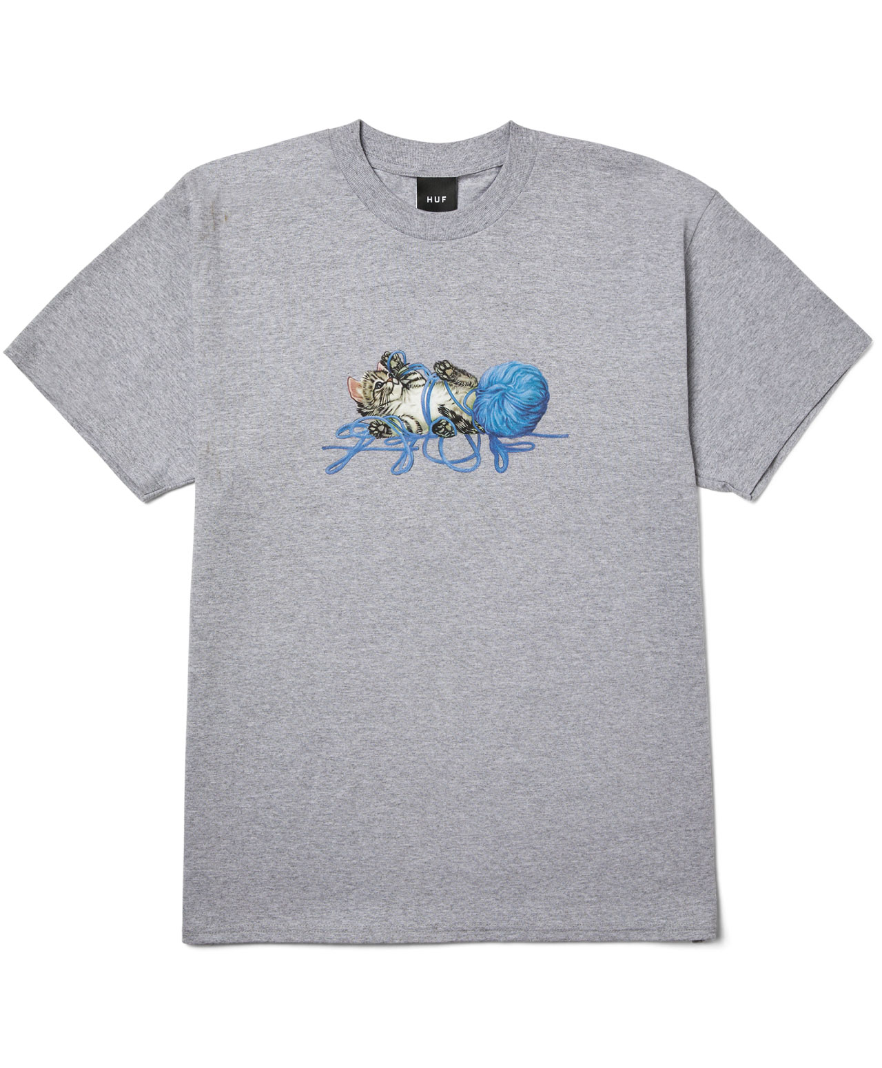 HUF PAWS TEE HEATHER GREY