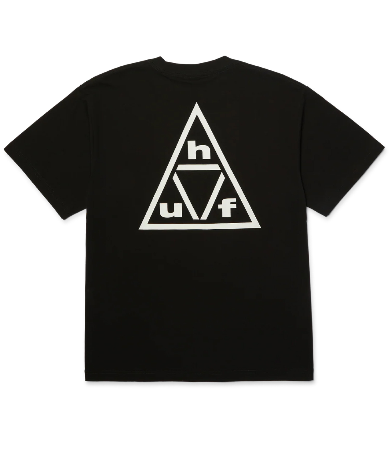 HUF TRIPLE TRIANGLE TEE BLACK/WHITE