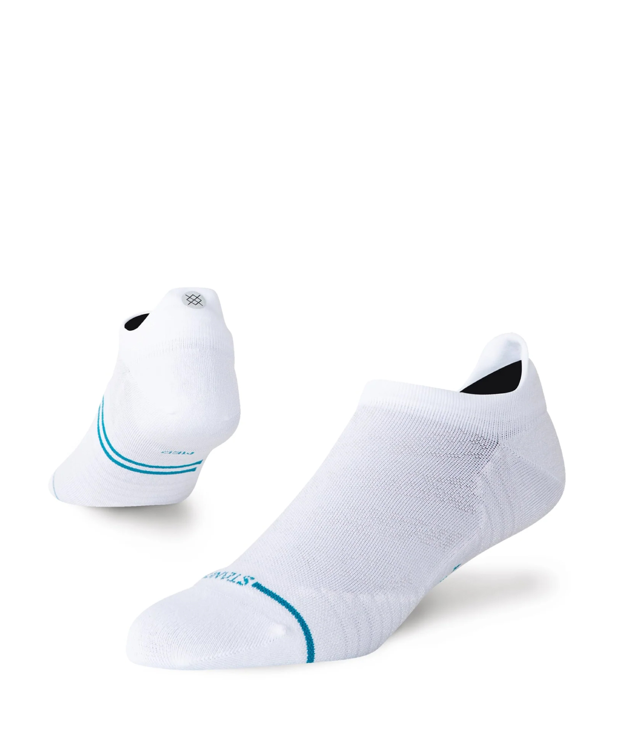 STANCE RUN ULTRA LIGHT TAB SOCKS WHITE