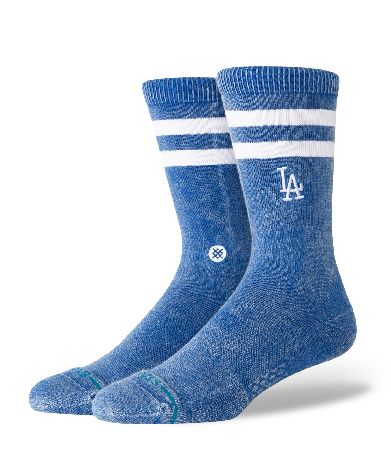 STANCE X MAJOR LEAGUE BASEBALL ROTATION LAD CREW SOCKS BLUE