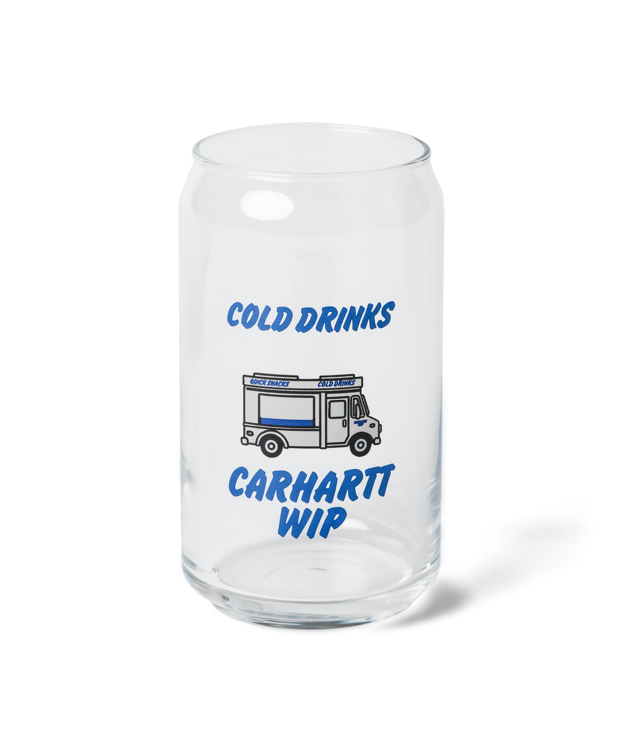 CARHARTT WIP COLD DRINKS CAN GLASS CLEAR