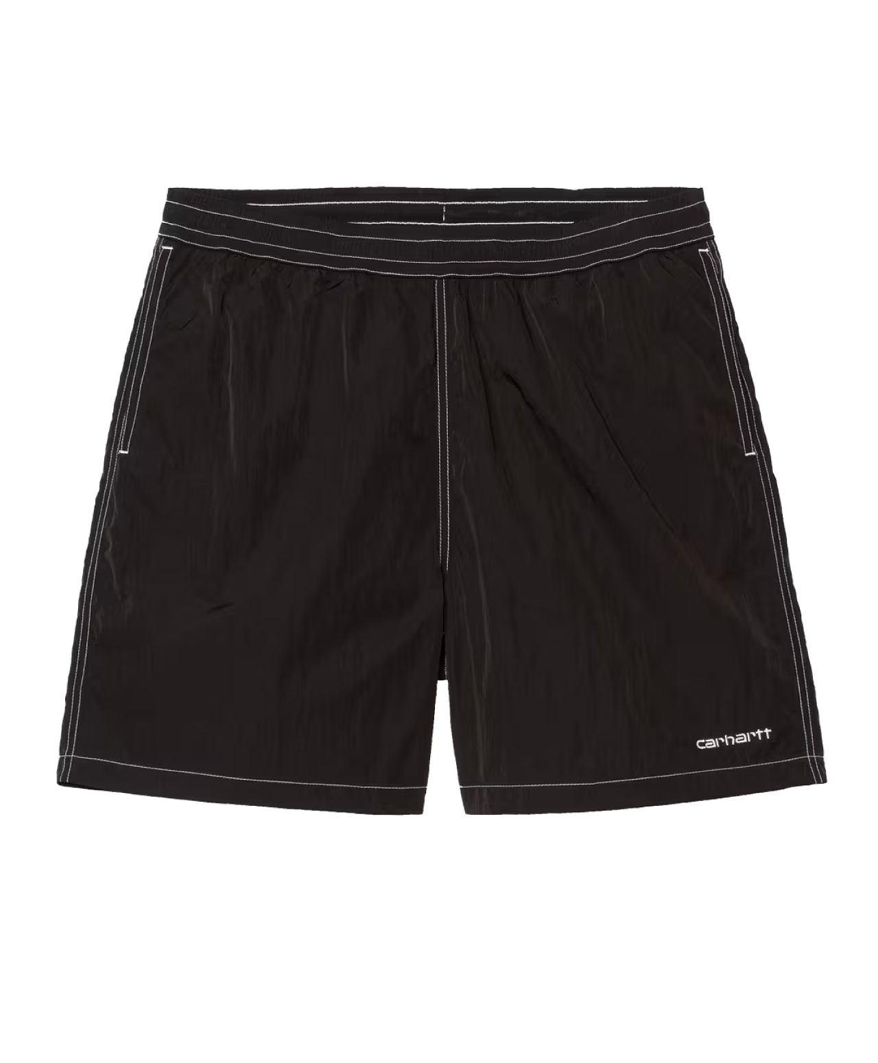 CARHARTT WIP CANBY SWIM TRUNKS BLACK/WHITE