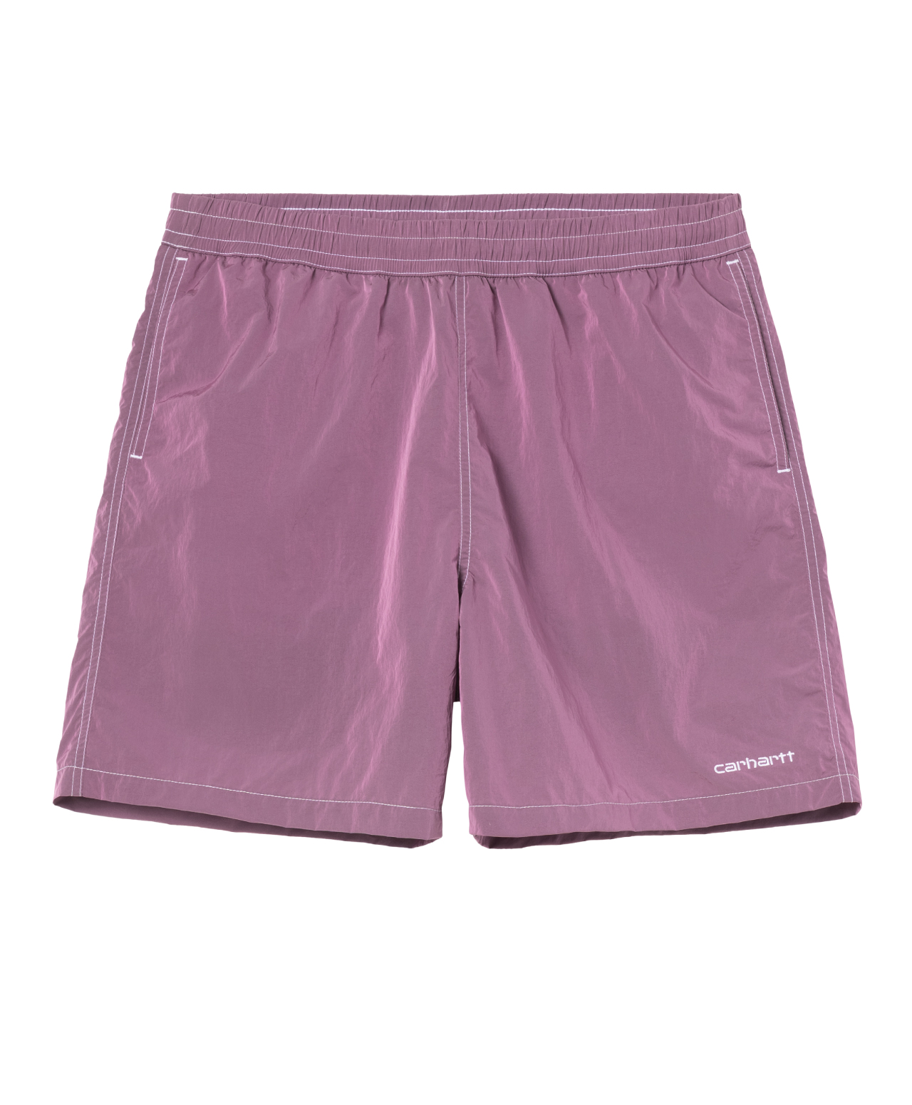 CARHARTT WIP CANBY SWIM TRUNKS GENTLE PURPLE/WHITE