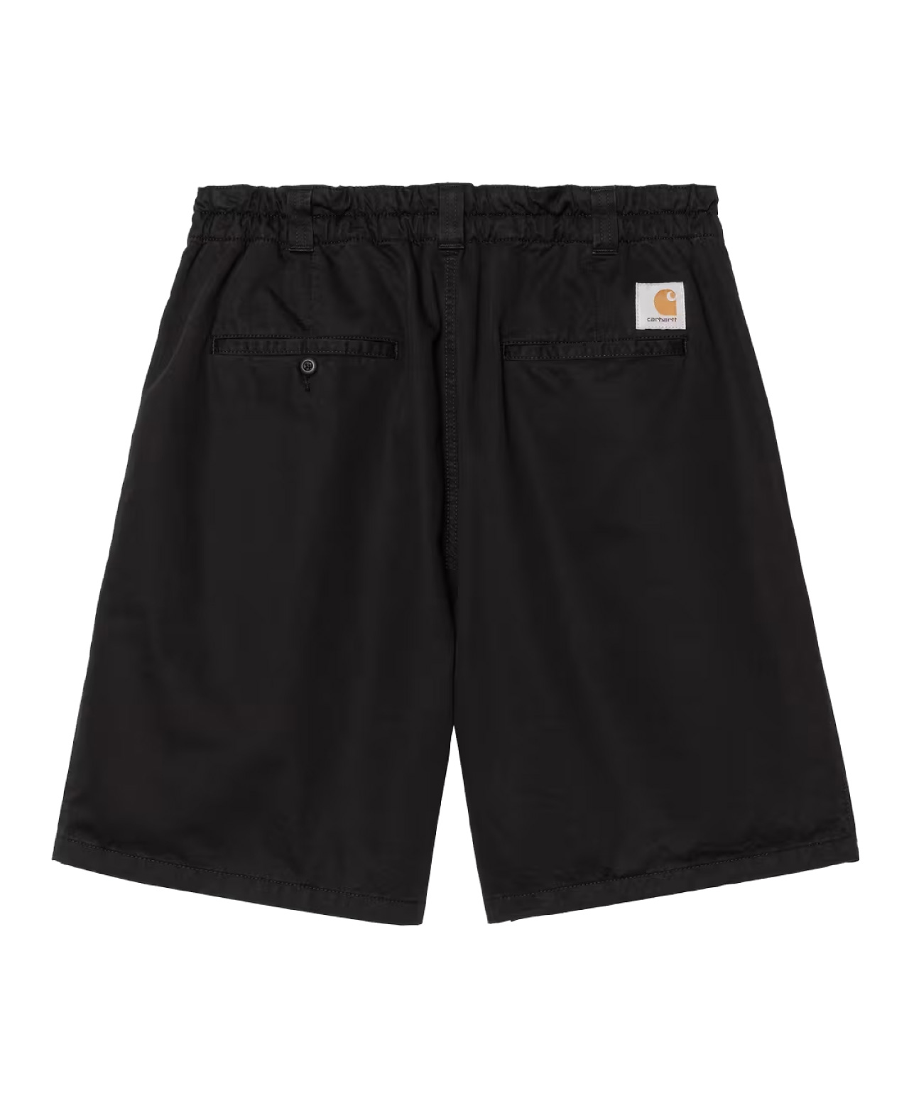 CARHARTT WIP MARV SHORT BLACK STONE WASHED