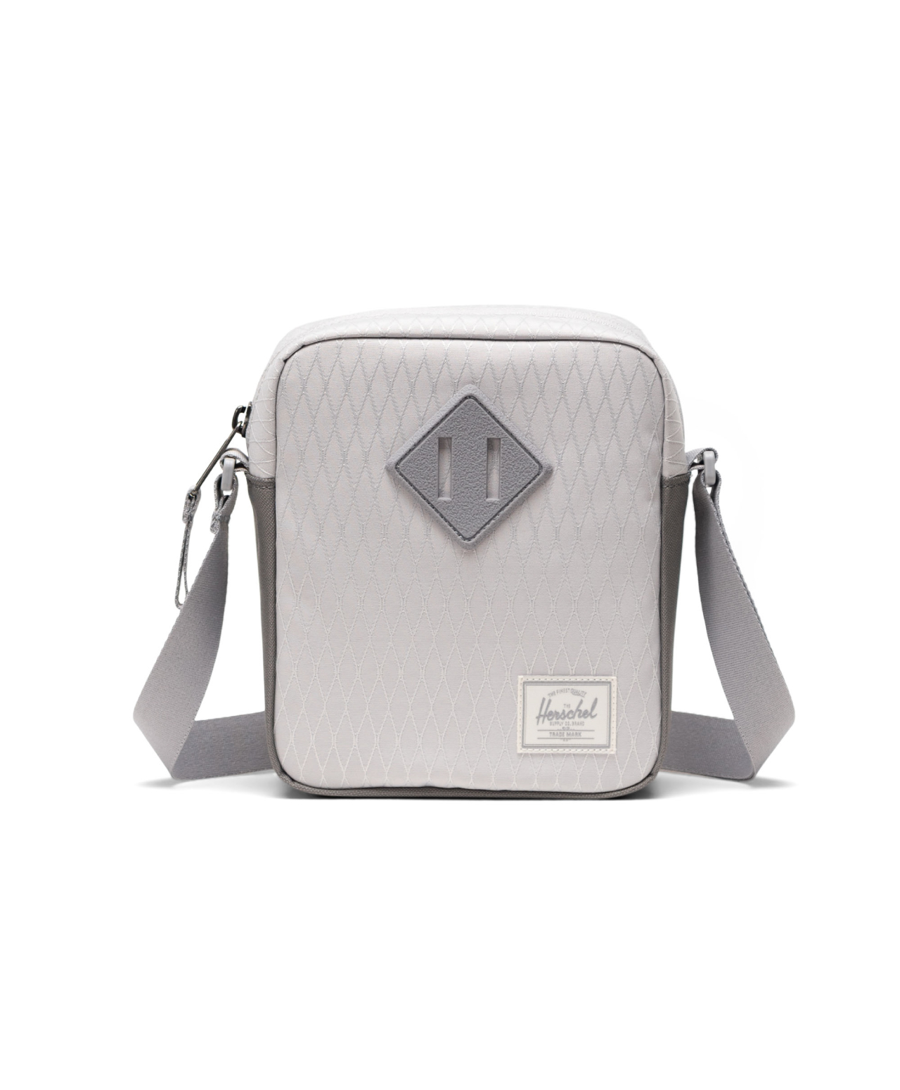 HERSCHEL HERITAGE CROSSBODY BAG VAPOR DIAMOND/CHARCOAL GRAY