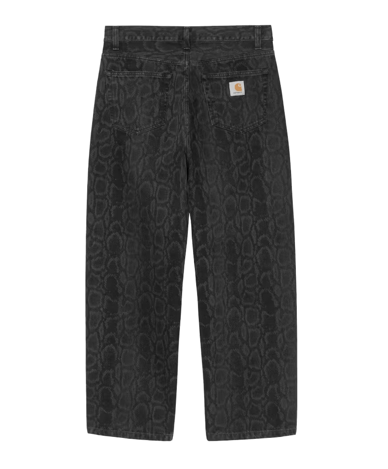 CARHARTT WIP SNAKE LANDON PANT SNAKE CAMO/BLACK STONE WASH