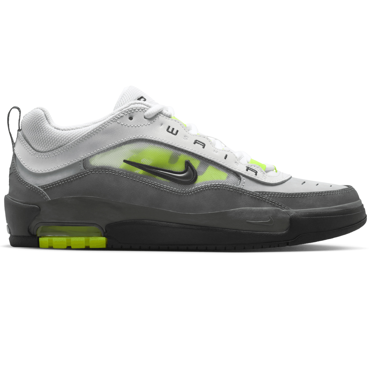 NIKE SB ISHOD 2 BLACK/NEON YELLOW-ANTHRACITE-LIGHT GRAPHITE