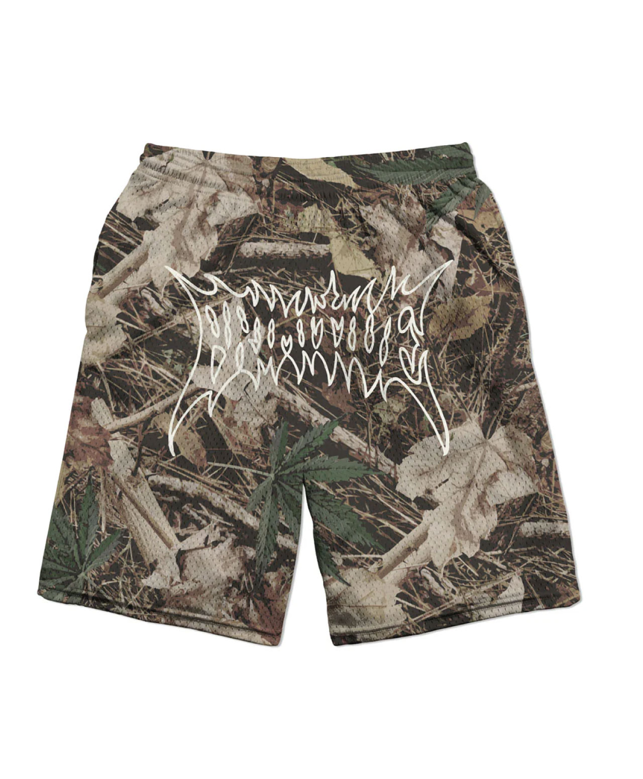 PRIMITIVE CHIBA MESH SHORTS CAMO