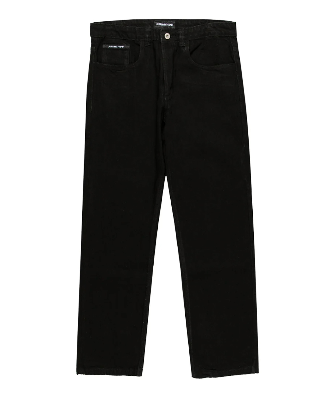 PRIMITIVE 5 POCKET DENIM PANTS BLACK