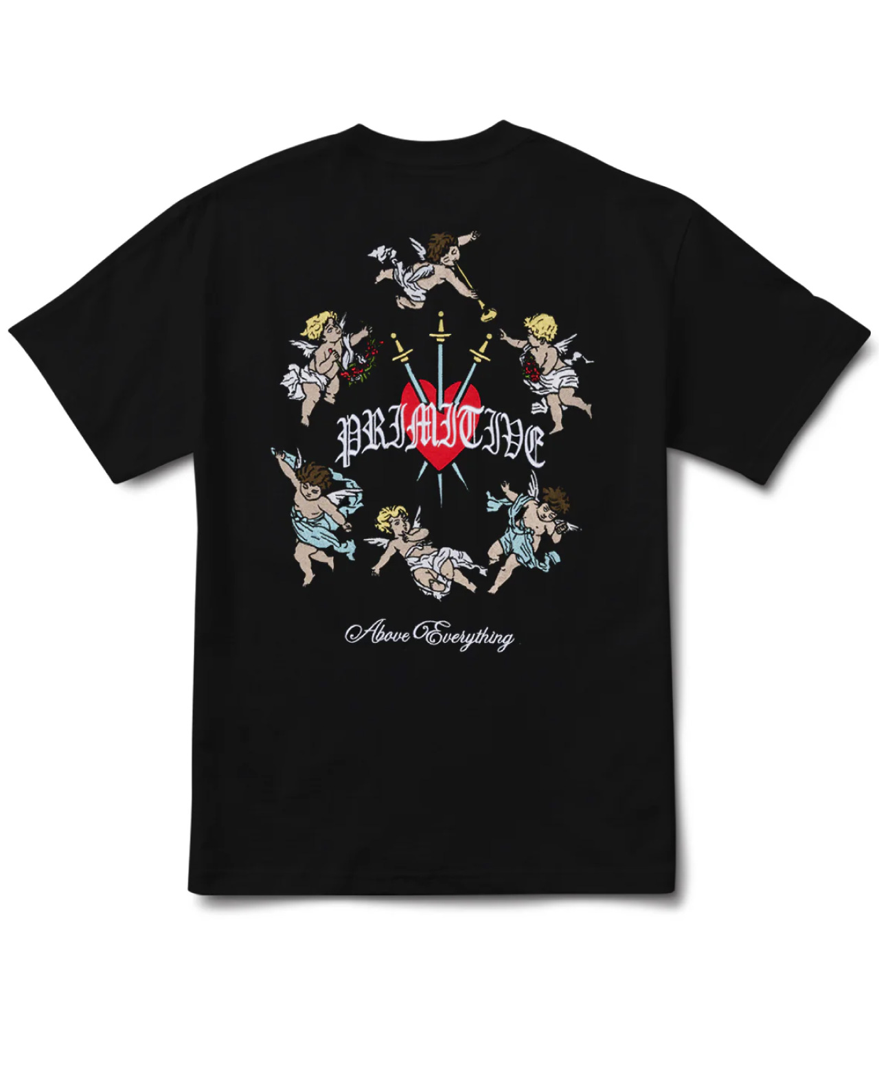 PRIMITIVE TRIUMPH HEAVYWEIGHT TEE BLACK