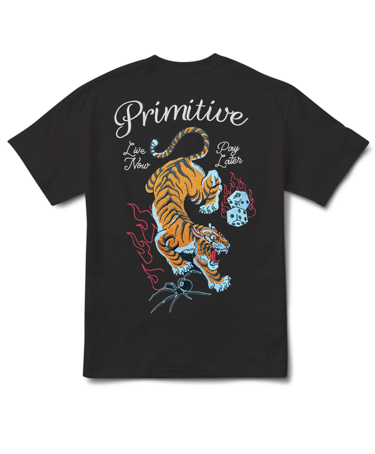 PRIMITIVE BIG CITY HEAVYWEIGHT TEE BLACK