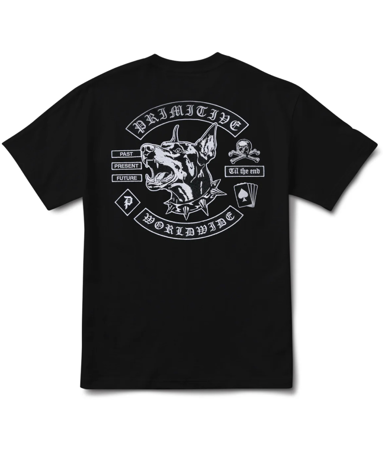 PRIMITIVE BALBOA HEAVYWEIGHT TEE BLACK