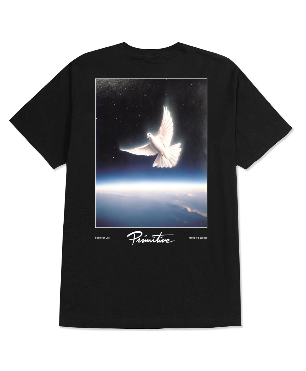 PRIMITIVE ABOVE II TEE BLACK
