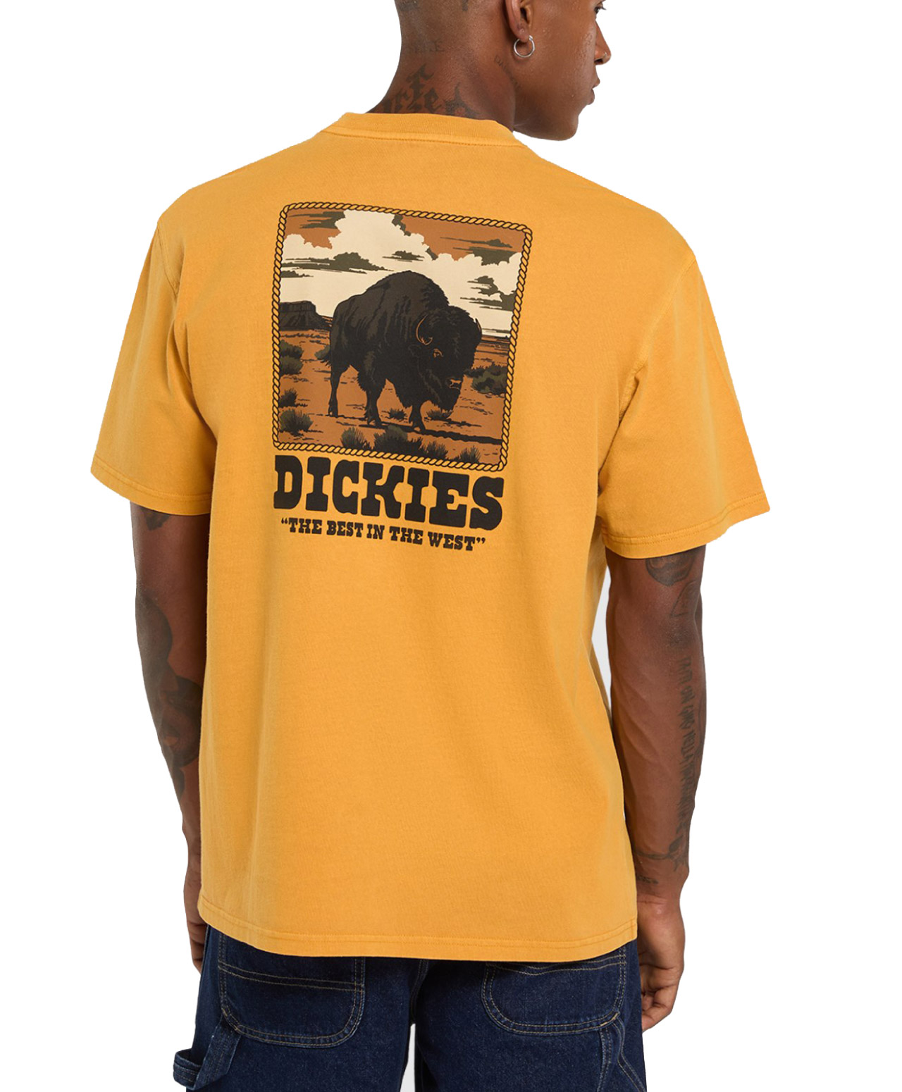 DICKIES DARRTOWN TEE SUNFLOWER