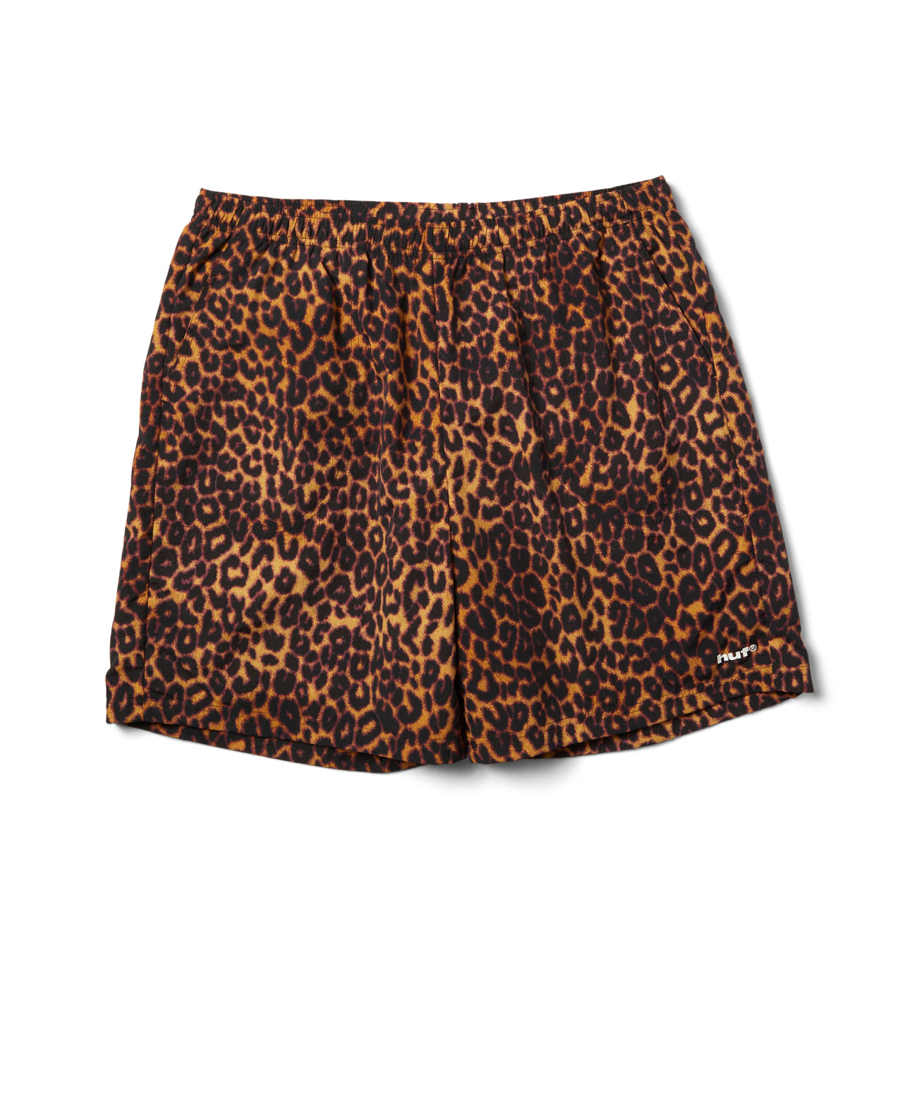HUF 89 PRINTED EASY SHORT BROWN