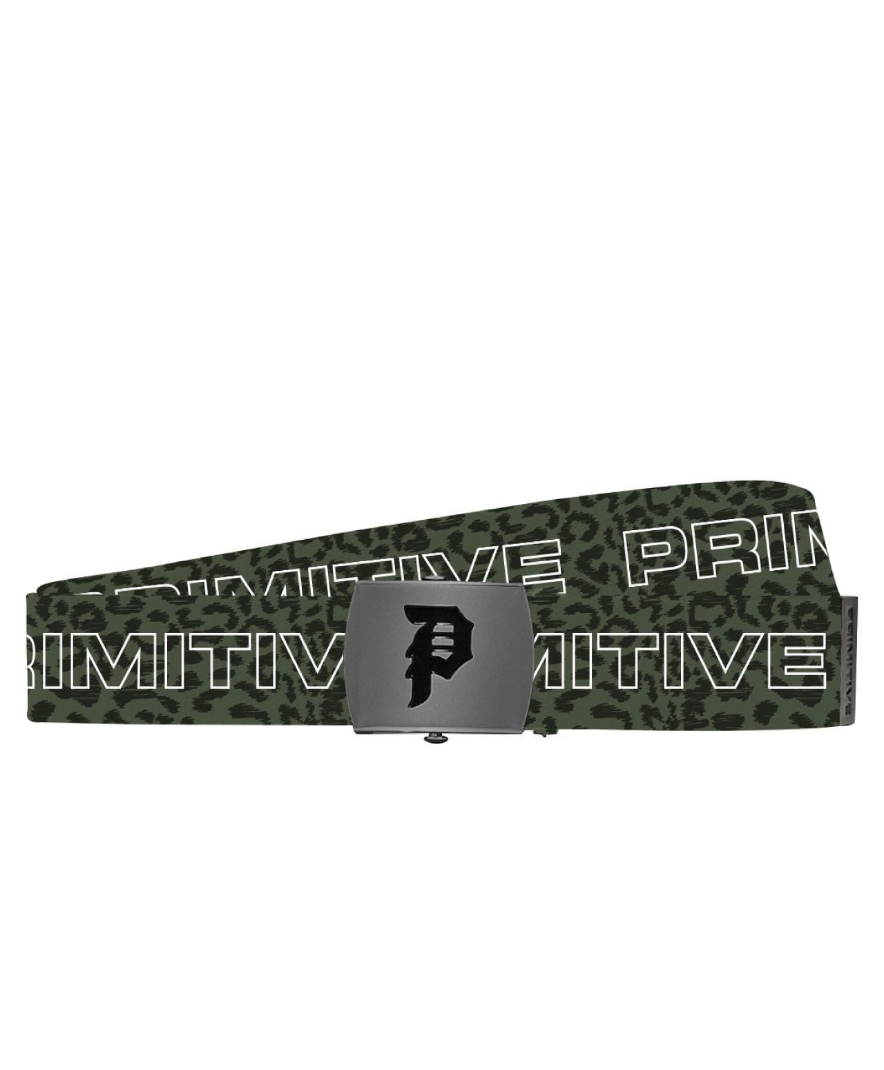 PRIMITIVE QUEST WEB BELT OLIVE
