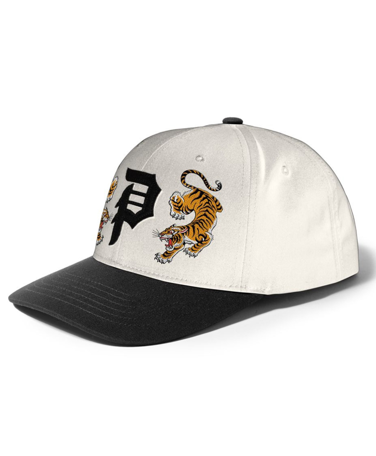 PRIMITIVE BIG CITY A-FRAME SNAPBACK CREAM