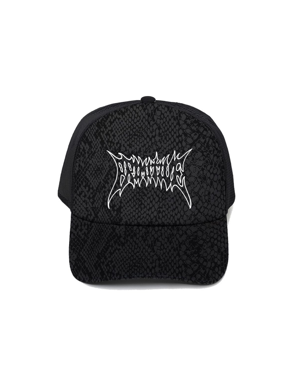 PRIMITIVE THREAT SCALES TRUCKER HAT BLACK
