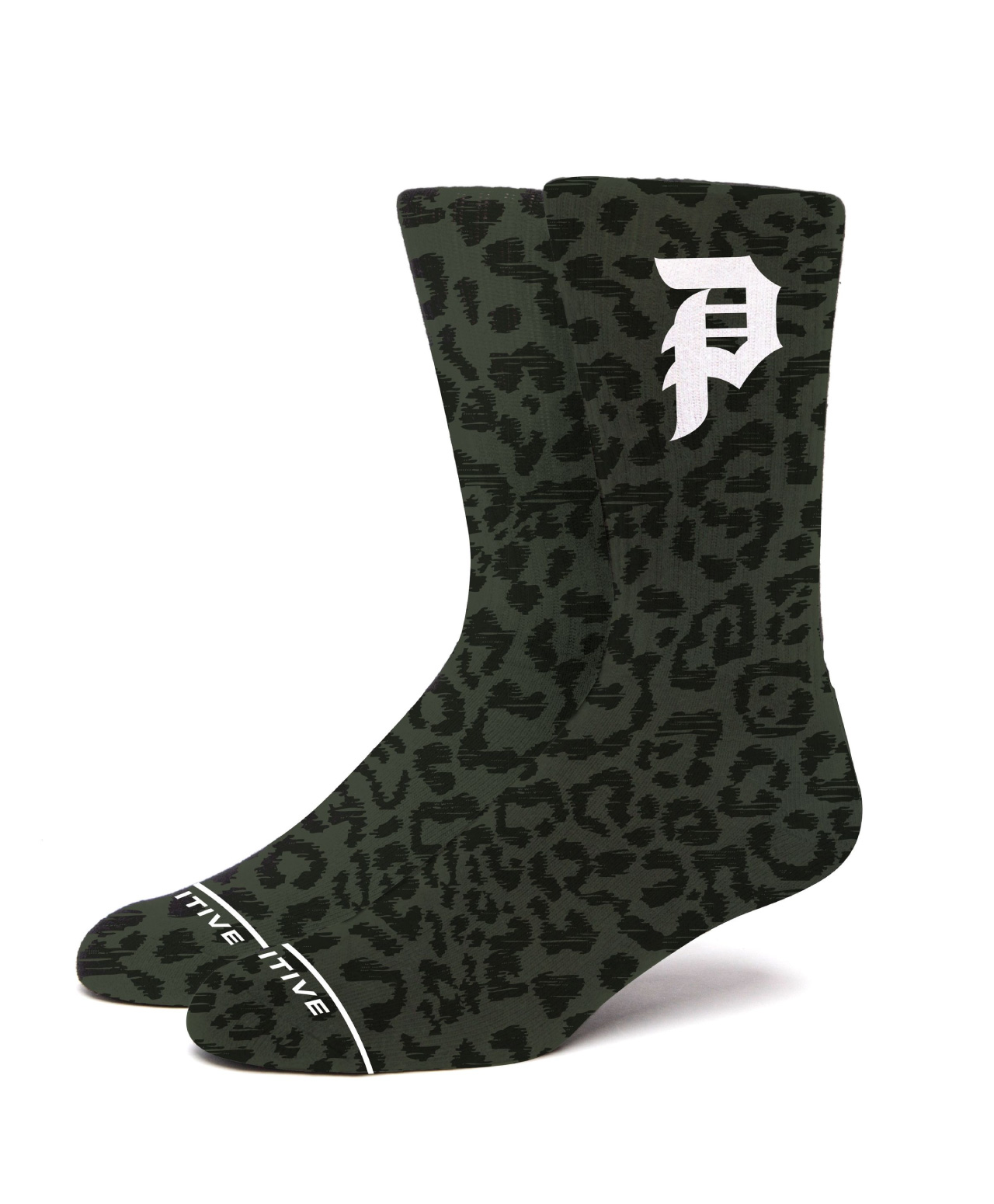 PRIMITIVE QUEST DIRTY P SOCKS OLIVE
