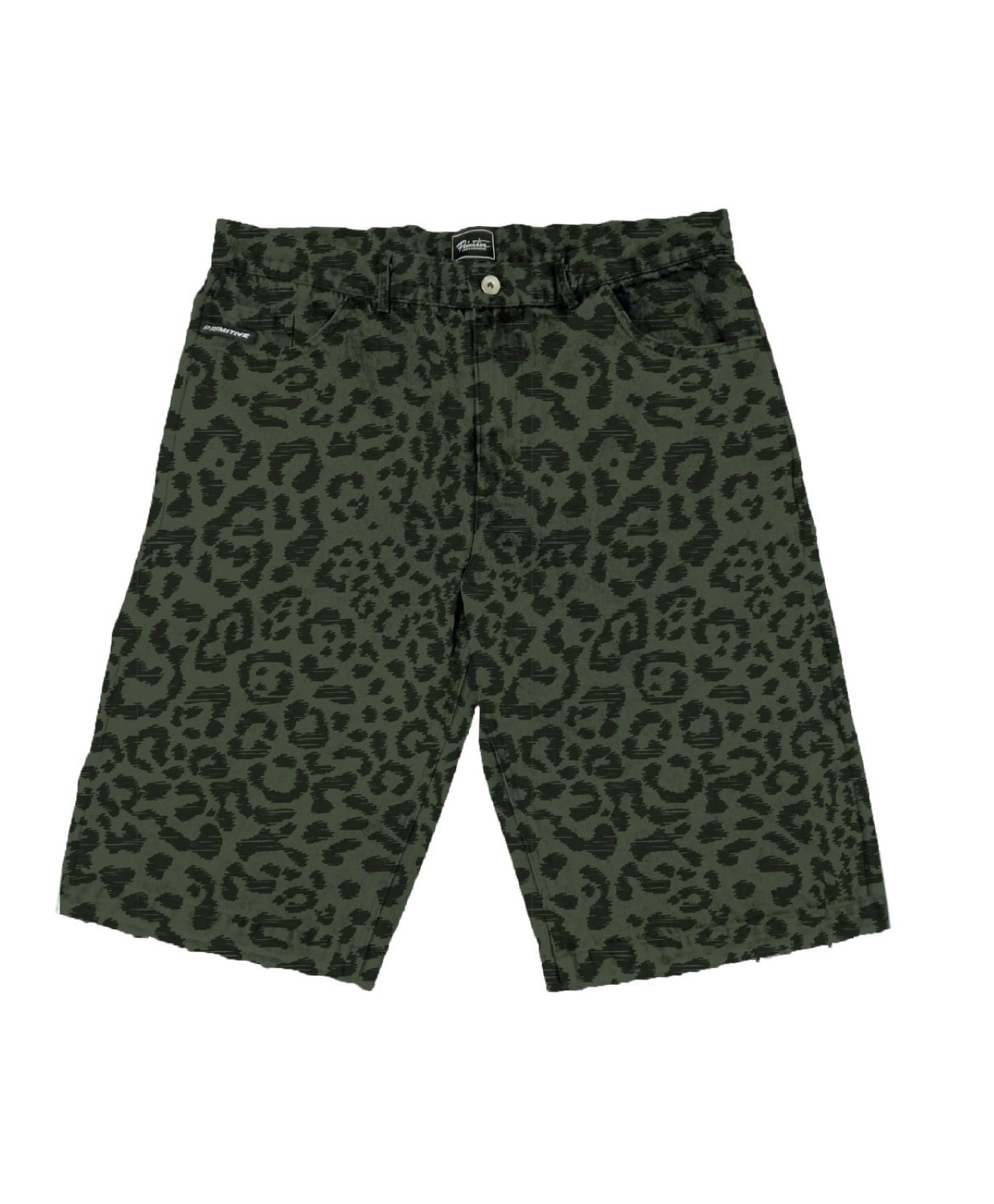 PRIMITIVE QUEST SHORTS OLIVE