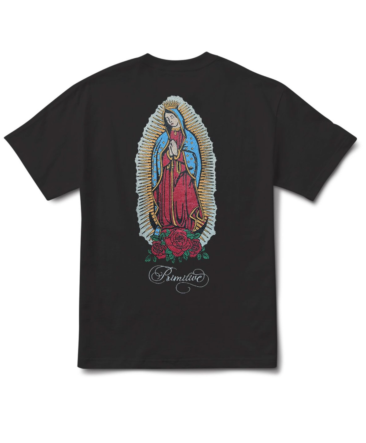 PRIMITIVE MISSION HEAVYWEIGHT TEE BLACK