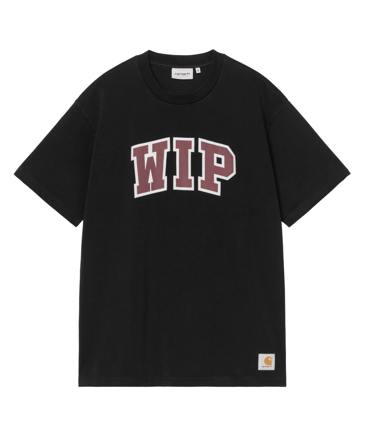 CARHARTT WIP III TEE BLACK HEAVY STONE WASHED