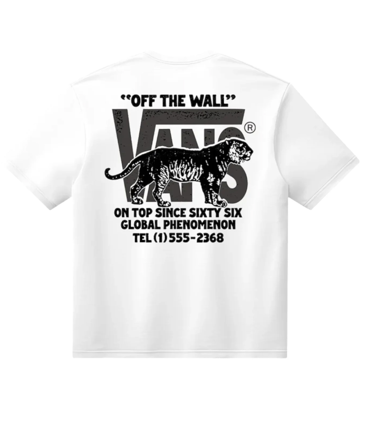 VANS AWAKEN TIGER TEE WHITE