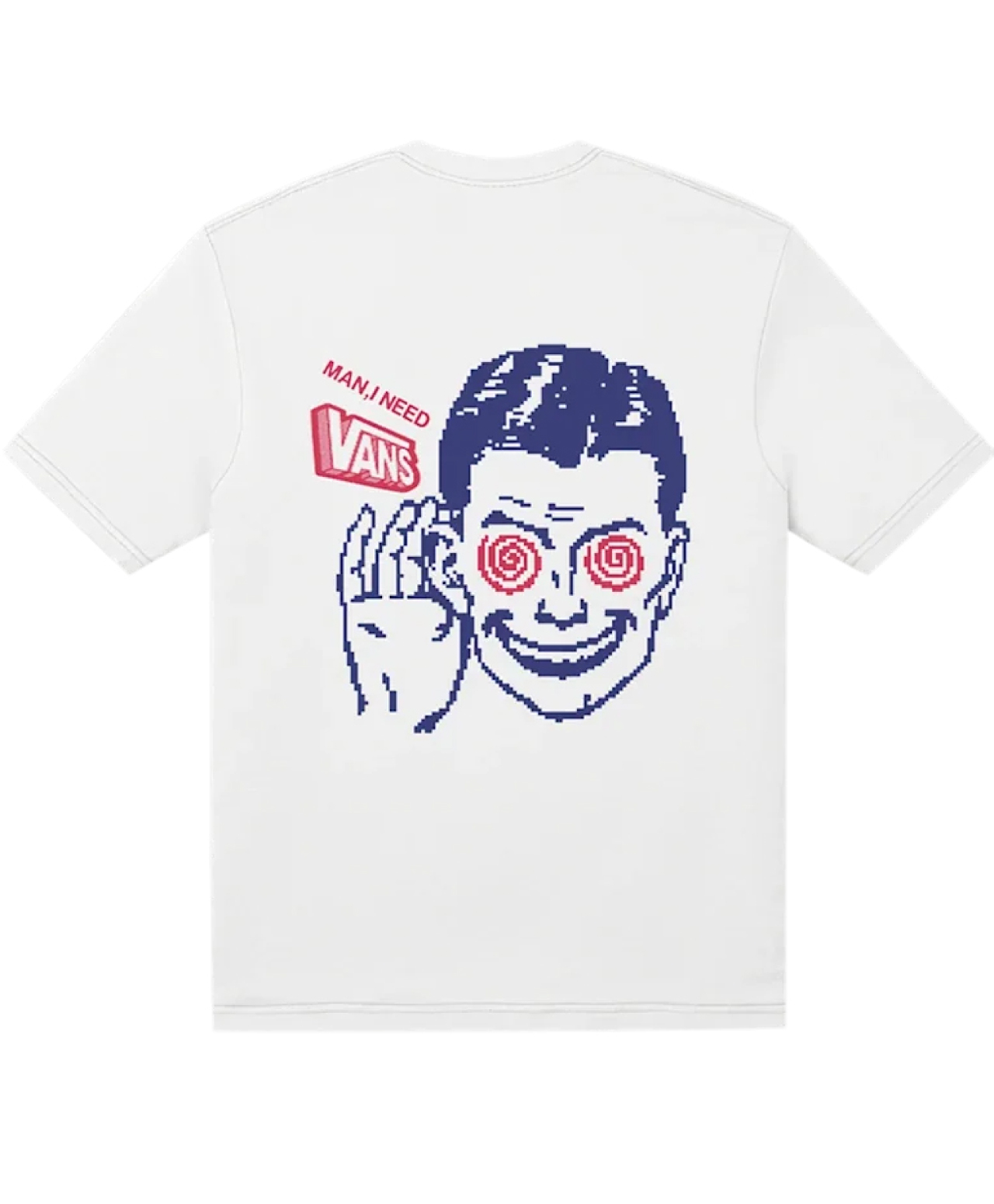 VANS NEED VANS TEE WHITE
